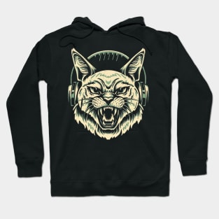 Death Metal Cat Hoodie